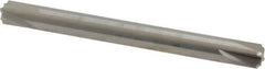 Accupro - 0.02" Radius, 3/16" Mill Diam, 4 Flute Solid Carbide Corner Rounding End Mill - Double End, Uncoated, 2" OAL, 3/16" Shank Diam - Eagle Tool & Supply