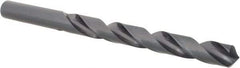 Cle-Line - 25/64" 118° Point High Speed Steel Jobber Drill - Oxide Finish, Right Hand Cut, Spiral Flute, Straight Shank, 5-1/8" OAL, 25/64" Shank Diam, 3-3/4" Flute Length, Standard Point - Eagle Tool & Supply