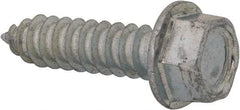 Value Collection - 3/8" Hex Head Sheet Metal Screw - Steel, 1-1/2" Length Under Head, Grade 2 - Eagle Tool & Supply