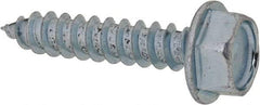 Value Collection - 5/16" Hex Head Sheet Metal Screw - Steel, 1-1/2" Length Under Head, Grade 2 - Eagle Tool & Supply