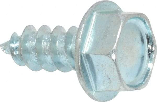 Value Collection - 5/16" Hex Head Sheet Metal Screw - Steel, 3/4" Length Under Head, Grade 2 - Eagle Tool & Supply