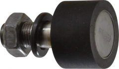 Osborn International - 1-1/4" Roller Diam x 0.843" Width, 1/2" Stud Diam x 1-1/4" Length, Plain Stud Load Runner - Urethane, 5/8" Thread Length, 1/2-20 Thread, 2.093" OAL, 110 Lb Dynamic Cap - Eagle Tool & Supply