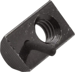 80/20 Inc. - 0.51" Wide, 7/8" High, Open Shelving Drop In T-Nut - Zinc, Use with Series 15 - Eagle Tool & Supply