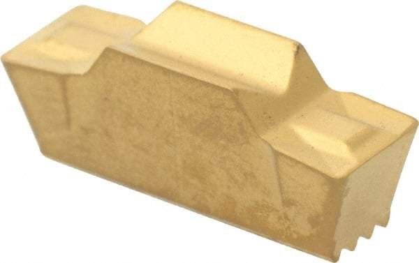 Seco - LCMF, 160504 0.197" Cutting Width, MT, CP500 Grade, Double End Multi-Directional Turning Insert - TiAlN/TiN Finish, 0.016" Corner Radius - Eagle Tool & Supply