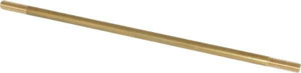 Made in USA - 12" Long, 3/8-16 Thread, Float Valve Rod - Brass, 1/2" Thread Length - Eagle Tool & Supply