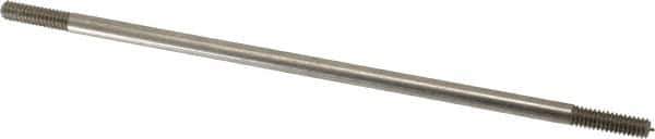 Made in USA - 8" Long, 1/4-20 Thread, Float Valve Rod - Stainless Steel, 1/2" Thread Length - Eagle Tool & Supply