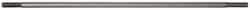 Made in USA - 10" Long, 1/4-20 Thread, Float Valve Rod - Stainless Steel, 1/2" Thread Length - Eagle Tool & Supply