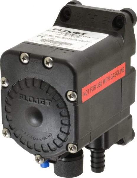 FloJet - 1/2" NPT, Nonmetallic, Air Operated Diaphragm Pump - Viton Diaphragm, Polypropylene Housing - Eagle Tool & Supply