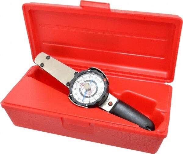 Proto - 1/4" Drive Dial Torque Wrench - 30 In/Lb Torque, 10" OAL, Fixed Head - Eagle Tool & Supply