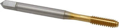 OSG - #10-24 UNC H6 Thread Limit Modified Bottoming Thread Forming Tap - Cobalt, TiN Finish, 2-3/8" OAL, 7/8" Thread Length, Right Hand Thread, Series HY-PRO NRT - Eagle Tool & Supply