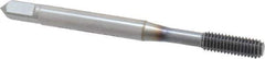 OSG - #10-32 UNF H4 Thread Limit Bottoming Thread Forming Tap - Powdered Metal High Speed Steel, TiCN Finish, 2-3/8" OAL, 7/8" Thread Length, Right Hand Thread, Series EXOTAP NRT - Eagle Tool & Supply