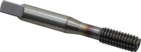 OSG - 5/16-18 UNC H5 Thread Limit Bottoming Thread Forming Tap - Powdered Metal High Speed Steel, TiCN Finish, 2-23/32" OAL, 1-1/8" Thread Length, Right Hand Thread, Series EXOTAP NRT - Eagle Tool & Supply