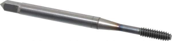 OSG - #4-40 UNC H5 Thread Limit Modified Bottoming Thread Forming Tap - Powdered Metal High Speed Steel, TiCN Finish, 1-7/8" OAL, 9/16" Thread Length, Right Hand Thread, Series EXOTAP NRT - Eagle Tool & Supply