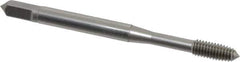 OSG - M4x0.70 Metric Coarse D6 Thread Limit Plug Thread Forming Tap - Cobalt, Bright Finish, 2-1/8" OAL, 3/4" Thread Length, Right Hand Thread, Series HY-PRO NRT - Eagle Tool & Supply