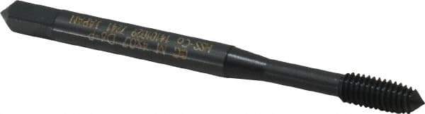 OSG - M4x0.70 Metric Coarse D6 Thread Limit Plug Thread Forming Tap - Cobalt, Oxide Finish, 2-1/8" OAL, 3/4" Thread Length, Right Hand Thread, Series HY-PRO NRT - Eagle Tool & Supply