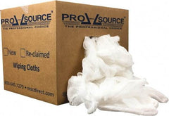 PRO-SOURCE - 110 Piece, Lint Free White Cheesecloth - 36 Inch Long x 30 Inch Wide Sheet, Washed, Box - Eagle Tool & Supply