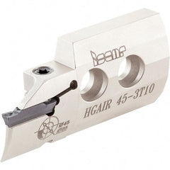 Iscar - 3" Groove Width, 9mm Max Depth of Cut, Left Hand Cut, HGAI Indexable Grooving Blade - HGN-C, HGPL Insert Style, Series Heliface - Eagle Tool & Supply