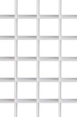 Made in USA - Polystyrene Fixture Diffuser - White - Eagle Tool & Supply