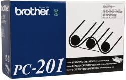 Brother - Black Thermal Print Cartridge Ribbon - Use with 75513739 - Eagle Tool & Supply