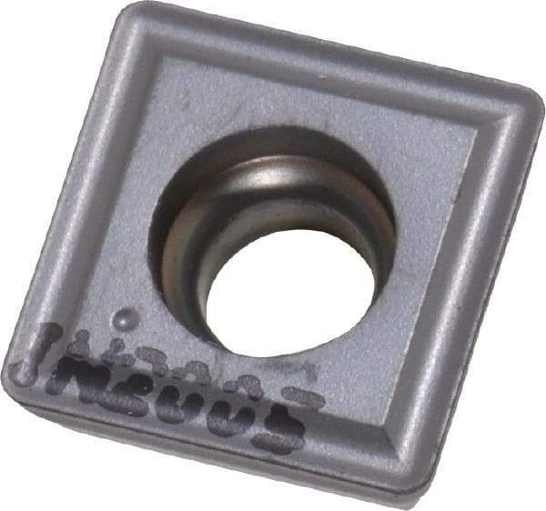 Ingersoll Cutting Tools - SHLT110408 PH Grade IN2005 Carbide Indexable Drill Insert - TiAlN Finish, Square, 29/64" Inscribed Circle - Eagle Tool & Supply