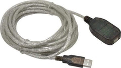 Tripp-Lite - 16' Long, USB A/A Computer Cable - Black, Male x Female - Eagle Tool & Supply