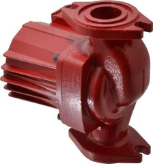 Bell & Gossett - 1/15 hp, 6-3/16" Long, 1 Phase, Cast Iron Housing, Noryl Impeller, Inline Circulator Pump - 115 Volt, 60 Hz, 6-3/8" Flange Width, Bell & Gossett Part No. 103350, 150 Max psi, ODP Motor - Eagle Tool & Supply