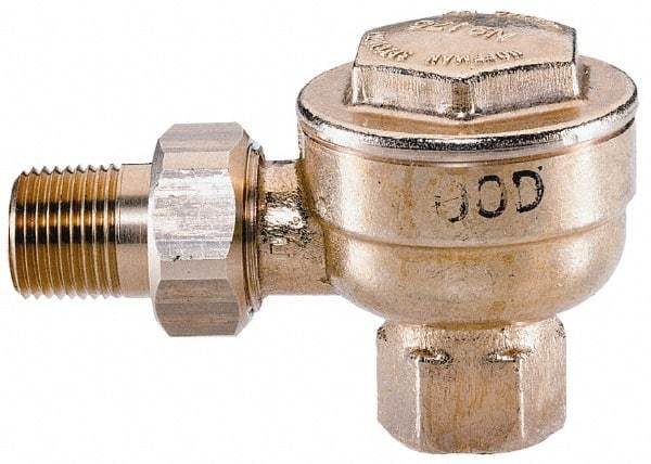 Hoffman Speciality - 1/2 Male" Pipe, Brass Thermostatic Steam Trap - 125 Max psi - Eagle Tool & Supply