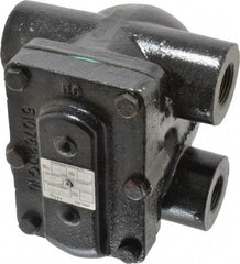 Hoffman Speciality - 3/4 Female" Pipe, Cast Iron Float & Thermostatic Steam Trap - 15 Max psi - Eagle Tool & Supply
