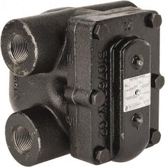 Hoffman Speciality - 3/4 Female" Pipe, Cast Iron Float & Thermostatic Steam Trap - 75 Max psi - Eagle Tool & Supply