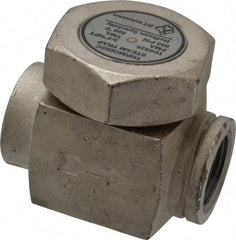 Hoffman Speciality - 3/4 Female" Pipe, Stainless Steel Thermodisc Steam Trap - 600 Max psi - Eagle Tool & Supply