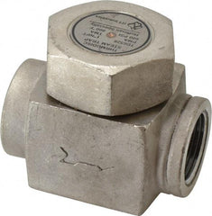 Hoffman Speciality - 1 Female" Pipe, Stainless Steel Thermodisc Steam Trap - 600 Max psi - Eagle Tool & Supply