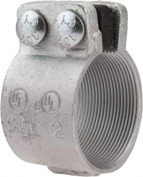 Thomas & Betts - 2" Trade, Malleable Iron Threaded Rigid/Intermediate (IMC) Conduit Coupling - Noninsulated - Eagle Tool & Supply