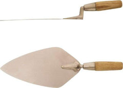 Ampco - Nickel Tin Copper Masonry Trowel - 11" Long x 5-1/2" Wide - Eagle Tool & Supply