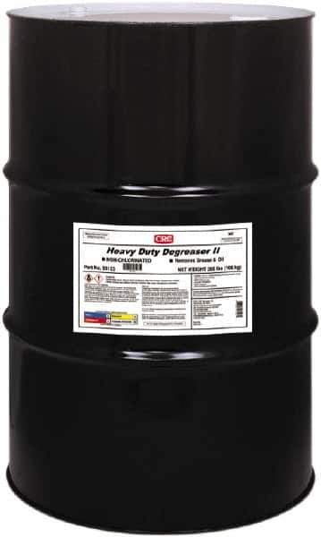 CRC - 55 Gal Drum Cleaner/Degreaser - Liquid, Petroleum Distillate & Nonchlorinated, Unscented - Eagle Tool & Supply
