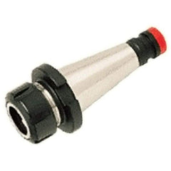 Iscar - 63mm Projection, DIN2080-30 Taper Shank, ER50 Collet Chuck - Exact Industrial Supply