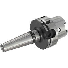 Iscar - 10mm Hole Diam, HSK63A Taper Shank Shrink Fit Tool Holder & Adapter - 76mm Projection, 16mm Nose Diam, 41mm Clamping Depth, 25,000 RPM, Through Coolant - Exact Industrial Supply