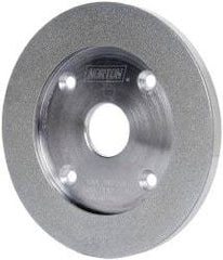 Norton - 6" Diam, 1-1/4" Hole Size, 7/16" Overall Thickness, 200 Grit, Type 6 Tool & Cutter Grinding Wheel - Very Fine Grade, Diamond - Eagle Tool & Supply