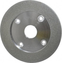 Norton - 6" Diam, 1-1/4" Hole Size, 7/16" Overall Thickness, 100 Grit, Type 6 Tool & Cutter Grinding Wheel - Fine Grade, Diamond - Eagle Tool & Supply