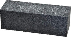 Made in USA - 6" Long x 2" Wide x 2" Thick, Silicon Carbide Sharpening Stone - Plain Rectangle, 24 Grit, Very Coarse Grade - Eagle Tool & Supply