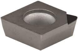 Sumitomo - NF-CPMX32.51 Grade DA2200 Polycrystalline Diamond (PCD) Turning Insert - Uncoated, 80° Diamond, 3/8" Inscr Circle, 5/32" Thick, 1/64" Corner Radius - Eagle Tool & Supply
