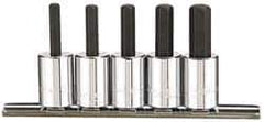 Paramount - 5 Piece 3/8" Drive Inch Hex Bit Socket Set - 3/16 to 3/8" Hex - Eagle Tool & Supply
