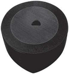 Kyocera - RCGX106 T08015625AA Grade A66N Ceramic Turning Insert - Al2O3/TiC/TiN Finish, Round, 3/4" Inscr Circle, 0.394 Thick - Eagle Tool & Supply