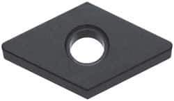 Kyocera - DNGA433 T00825 Grade A65 Ceramic Turning Insert - Al2O3/TiC Finish, 55° Diamond, 1/2" Inscr Circle, 3/16" Thick, 3/64" Corner Radius - Eagle Tool & Supply