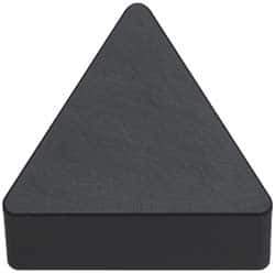 Kyocera - TNG332 T00825 Grade A65 Ceramic Turning Insert - Al2O3/TiC Finish, 60° Triangle, 3/8" Inscr Circle, 3/16" Thick, 1/32" Corner Radius - Eagle Tool & Supply