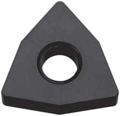 Hertel - WNGA432 T00825 Grade HT601CA Ceramic Turning Insert - Uncoated, 80° Trigon, 1/2" Inscr Circle, 3/16" Thick, 1/32" Corner Radius - Eagle Tool & Supply