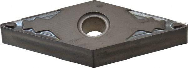 Hertel - VNMG331 BH Grade HT115CR Cermet Turning Insert - Uncoated, 35° Diamond, 3/8" Inscr Circle, 3/16" Thick, 1/64" Corner Radius - Eagle Tool & Supply