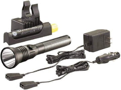 Streamlight - White LED Bulb, 740 Lumens, Industrial/Tactical Flashlight - Black Aluminum Body, 1 AA NiMH Battery Included - Eagle Tool & Supply