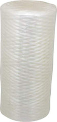 Pentair - 4-1/2" OD, 25µ, Fibrillated Polypropylene String-Wound Cartridge Filter - 9-7/8" Long, Reduces Sediments - Eagle Tool & Supply