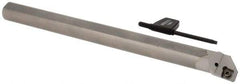 Seco - 1" Min Bore Diam, 10" OAL, 3/4" Shank Diam, SCLC Indexable Boring Bar - CCMT Insert, Screw Holding Method - Eagle Tool & Supply