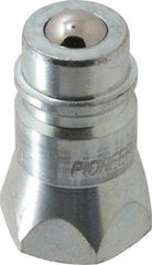 Parker - 1/2 NPTF Steel Hydraulic Hose Female Pipe Thread Nipple - 3,000 psi - Eagle Tool & Supply